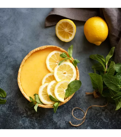 Poche de  Préparation Fraîche Citron à cuire, garniture fraiche prête à l'emploi.
Pour des desserts qualité ''Maison''.