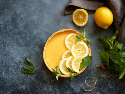 Tarte traditionnelle au citron 