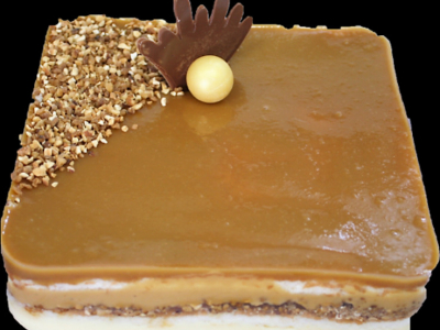 Entremet au caramel beurre salé