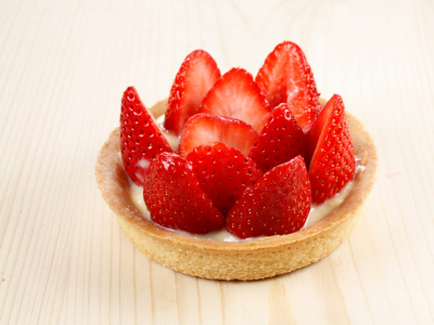 Tartes et tartelettes aux fraises